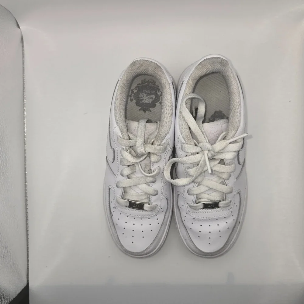 Nike Air Force 1 Youth size 4.5‎ white white